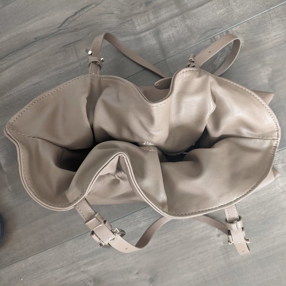 Zara Tan Bucket Shoulder Bag - Picture 4 of 6